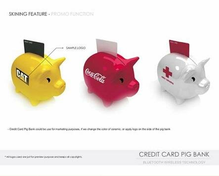 credit card images. Cute Credit Card Piggy Bank